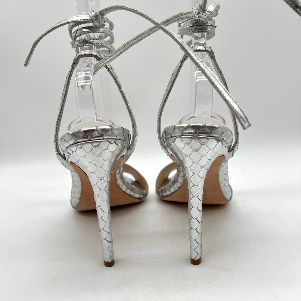 Loeffler Randall Ellie Python Embossed Heels Wome… - image 6